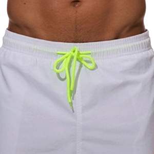 Short de sport d'été en polyester pour hommes, pantalon de baseball pour hommes avec taille élastique, longueur genou solide et ample pour le sport - Product Image 2