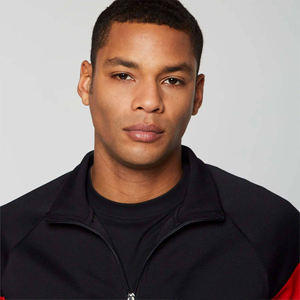 Ensemble de survêtement pour homme personnalisable, noir, rayures rouges et vertes, capuche, fermeture éclair intégrale, jogging deux pièces, tenue de sport unie, logo - Product Image 6