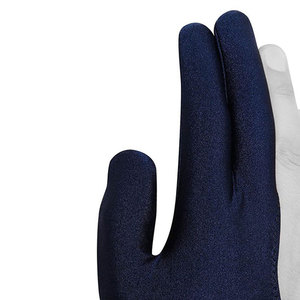 ถุงมือสนุกเกอร์โพลีเอสเตอร์น้ำหนักเบาแบบ 3 นิ้วสำหรับทุกเพศพร้อมสายรัดข้อมือแบบปรับได้ ระบายอากาศได้ดี ไม่ลื่น สำหรับการฝึกซ้อม - Product Image 6