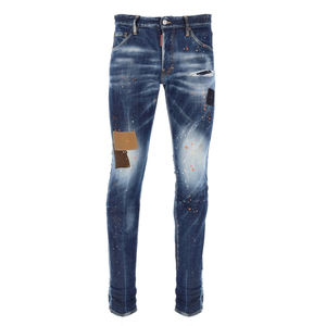 กางเกงยีนส์ขายาวสำหรับผู้ชายกางเกงยีนส์เอวสูงสไตล์วินเทจ - Product Image 4