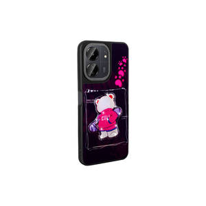 Funda de Silicona Premium con Figura Icónica en Relieve para Poco C65 para Xiaomi, Carcasa Trasera Blanca Luminosa Compatible con Vivo A53 7 - Product Image 4