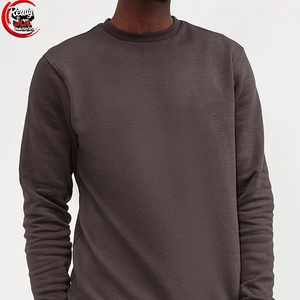 2024 hommes luxe pull décontracté sweats à capuche 100% coton coupe ample avec Logo en relief brodé personnalisé pour l'hiver - Product Image 2