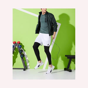 Veste décontractée en polyester-coton pour homme Veste légère, confortable, respirante et élégante en polyester-coton pour l'extérieur - Product Image 4