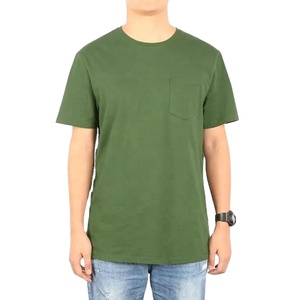 เสื้อยืดผ้าฝ้ายเปล่าของผู้ชายออกแบบเองขนาดบวกคุณภาพระดับพรีเมียมผู้ผลิตโรงงานเสื้อยืดแขนสั้นผู้ชาย - Product Image 1