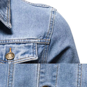 Vêtement de sport pour homme en denim de moto, logo personnalisé en gros, respirant, séchage rapide, % coton, haute qualité, design premium, armure - Product Image 2