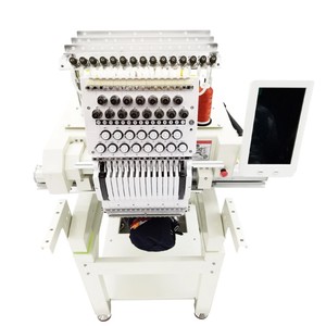 Commercial Single-Head 15-Needle Metal Embroidery Machine with 15-20kg Capacity and <b>Large</b> <b>Frame</b> - Product Image 4