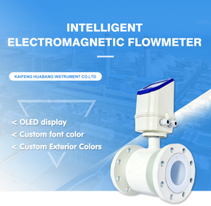 Nhà máy trực tiếp dễ dàng cài đặt nước nóng nhiệt năng lượng đo điện từ đo lưu lượng với zero giảm áp suất - Product Image 4