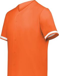 Jersey de béisbol Ropa deportiva Cortador para hombres + Jersey de béisbol con botón completo Secado rápido Transpirable Hecho en Pakistán - Product Image 1