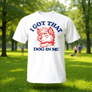 T-Shirt da Donna 'I Got That Dog in Me' - Categoria Prodotti Promozionali - Product Image 3