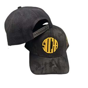 Casquette de camionneur vintage à 6 panneaux non structurés avec logo de broderie en coton personnalisé-Panneau en maille pour l'extérieur et les voyages. - Product Image 3