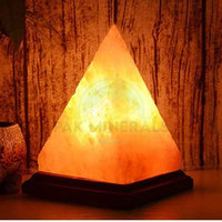 Lampes en sel naturel de l'Himalaya polies de haute qualité avec une couleur foncée pour la décoration de la maison