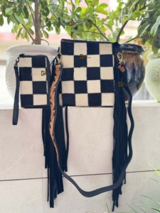 Vente en gros de sacs à franges en cuir de vachette de haute qualité usinés à la main, beaux sacs de créateur pour femmes à usage multiple - Product Image 3