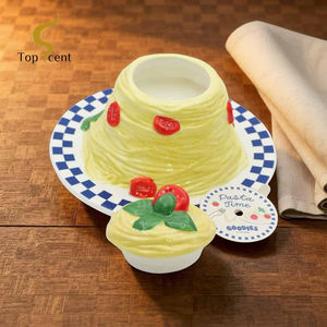 เทียนดูแลตัวเอง JBPQ Pasta Time Art Candle ของตกแต่งบ้าน ทำจากพาราฟินแว็กซ์ ดีไซน์ที่ได้แรงบันดาลใจจากพาสต้า - Product Image 2