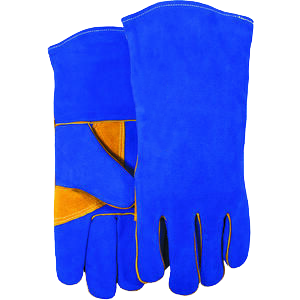 ถุงมือเชื่อมหนังกันไฟ ทนทานต่อแรงสั่นสะเทือน คุณภาพสูง ขายดีอันดับต้นๆ พร้อมฟังก์ชั่นดับเพลิง แขนยาว - Product Image 3