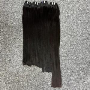 Extensiones de cabello humano liso en trama para mujeres negras de cabello vietnamita - Product Image 5