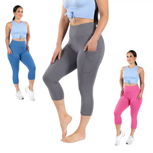 Custom women active <b>leggings</b> OEM breathable fabric with logo printing perfect for fitness branding and bulk promotions - Product Image 1