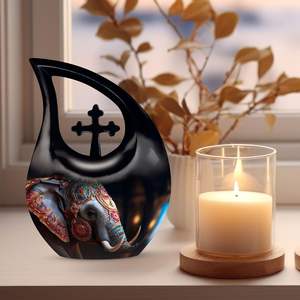 Elephant Metal <b>Urn</b> <b>for</b> <b>Ashes</b> Women Cremation <b>Urns</b> <b>for</b> <b>Human</b> <b>Ashes</b> Mini <b>Urns</b> Adult Male Man <b>Small</b> <b>for</b> <b>Human</b> <b>Ashes</b> Custom Size - Product Image 3