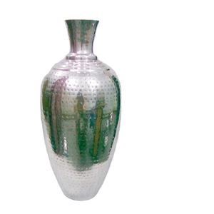 Vase à fleurs Antique de luxe en métal pour décoration de mariage, Style européen OEM, pièces en Aluminium, matériau d'origine, taille en Aluminium, produit de fourniture - Product Image 1