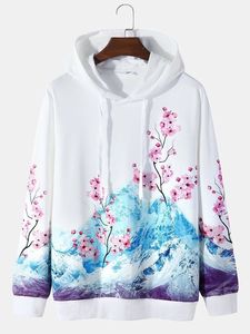 OEM de fábrica 250 a 450 GSM sudaderas con capucha en blanco logotipo personalizado gota hombro sin cuerda algodón Sudadera con capucha para hombres recortada con capucha - Product Image 3