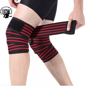 Custom Color Neoprene Thick Breathable Adjustable <b>Knee</b> <b>Support</b> Wraps Comprehensive Protection for Weight Lifting Powerlifting - Product Image 3