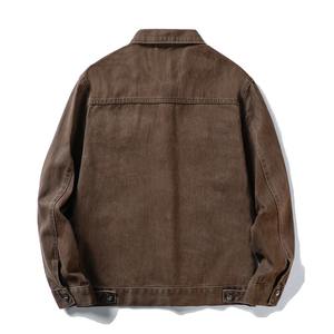 Solid Color Pocket Thin <b>Jacket</b> <b>For</b> <b>Men</b> Style Spring 100% Cotton <b>Denim</b> <b>Jackets</b> <b>Men</b> Casual High Quality <b>Men</b> Clothing - Product Image 6