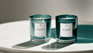 เทียนหอมในขวดแก้วสีน้ำเงินหรูหราขนาด 10 ออนซ์ ขายส่ง พร้อมโลโก้ส่วนตัวแบบกำหนดเอง ปลอดสารพิษ เหมาะสำหรับเทศกาลอีสเตอร์ ดีวาลี วันพ่อ และใช้ในร้านค้า - Product Image 5