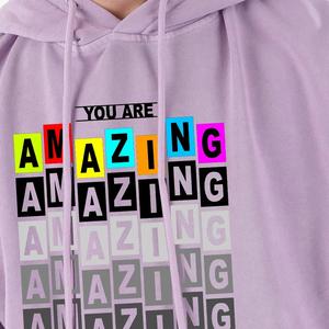 2025 New Arrival High Quality Comfortable Breathable 100% Cotton <b>Pullover</b> <b>Men</b> DTF Printed Hoodies Casual Style Unique Design - Product Image 5