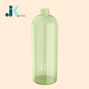 Fabricante de plástico OEM PET Envase cosmético Bala redonda 1000 ml 20/410 Mejor calidad M0517T - Product Image 1