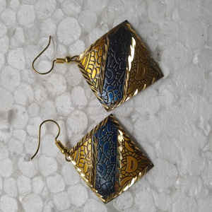 Ensemble de boucles d'oreilles en laiton élégant de Falak World Export pour femmes bijoux de luxe classiques pour la fête de la forme de crochet par FWE - Product Image 2