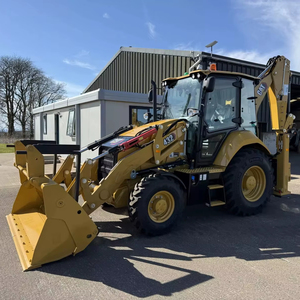 2023 para Cat 432F, retroexcavadora de cambio automático, bloqueo de par de 6 velocidades, martillo de extensión de cucharón trasero, tubería, cargador de troncos usado - Product Image 1