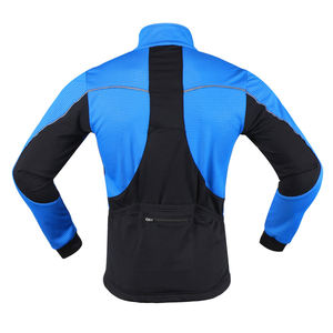 2023 hiver VTT et moto veste toile tissu coupe-vent col montant sport tenue décontracté pour hommes - Product Image 4