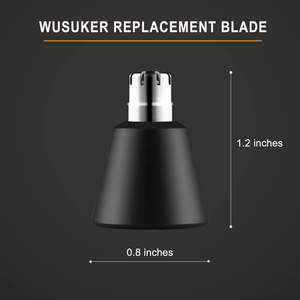 Lames de rechange pour tondeuse à poils de nez portable, lot de 3, pour usage domestique, camping-car, voiture, garage - alimentation USB ou par piles - Product Image 3