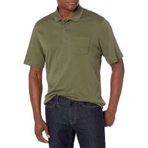 T-shirt respirant pour homme avec logo brodé, motif uni, grande taille, en coton et polyester, haute qualité, couleur et taille personnalisables - Product Image 1