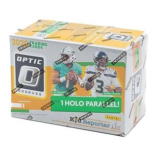 Tout nouveau Panini 2020-2021 Don Russ Optic Football Trading Card Blaster Box - Product Image 3