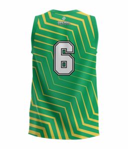 Maillot de basketball en polyester 100 % de haute qualité, respirant, imprimé par transfert thermique, personnalisable avec le nom de l'équipe, vente en gros OEM - Product Image 6