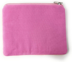 Pochette à fermeture éclair perlée rose pour femmes petit portefeuille à la mode et sac de carte-cadeau avec des accents blancs cadeau d'anniversaire essentiel - Product Image 3