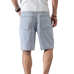 American Street Applique Flower Embroidery Denim <b>Shorts</b> for Men and Women Loose <b>Wide</b>-<b>leg</b> <b>Shorts</b> <b>shorts</b> for men - Product Image 5