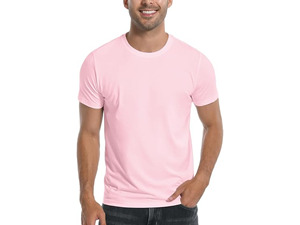 Camiseta básica 100% de algodón para hombre, cómoda ropa diaria con marca personalizada, ajuste Regular y manga corta, diseño informal al por mayor - Product Image 4