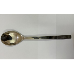 Nouvelle cuillère de service de luxe en bambou doré avec manche en acier inoxydable louche décorative pour la cuisine, la vaisselle de mariage, les couverts de buffet de fête - Product Image 5