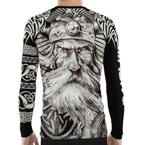 <b>Men</b> Long Sleeve <b>Rash</b> <b>guards</b> Mans Vest UPF50+ <b>Rash</b> Quick Dry Sharkskin Nylone - Product Image 6