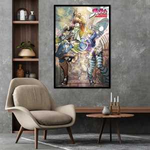 Affiche d'anime Jojo's Bizarre Adventure Joseph et Ceasar - Product Image 2