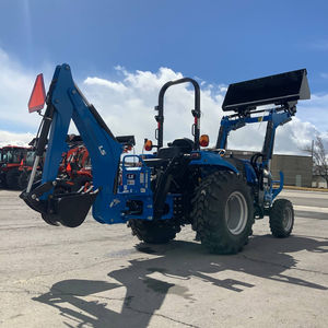 Tracteur LS MT242 H le plus vendu avec chargeur et pelle rétrocaveuse - Product Image 4