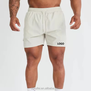 กางเกงขาสั้นผ้าฝ้ายสำหรับผู้ชายกางเกงขาสั้นสำหรับออกกำลังกายวิ่งออกกำลังกายระบายอากาศได้ดี - Product Image 6