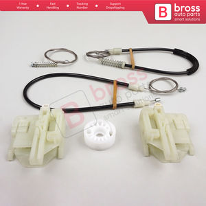 BWR5219 Juego de reparación de regulador de ventana delantero izquierdo o derecho para 3 Series E90 E91 2004-2012 4/5 Door 51337140587 Bross Auto Parts - Product Image 2