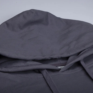 เสื้อฮู้ดผ้าคอตตอนผ้าเทอร์รี่สไตล์สตรีทโอเวอร์ไซส์กำหนดได้เอง - Product Image 4