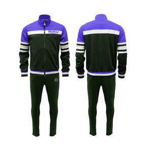 Chándal liso de algodón ajustado personalizado para hombre, gran oferta, conjunto informal de talla grande XL de invierno - Product Image 5