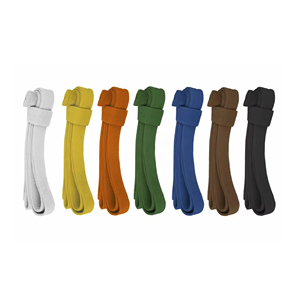 Cinturones de Karate Premium personalizados de diferentes colores para artes marciales, cinturón de Taekwondo de Karate ligero personalizado de alta calidad - Product Image 2