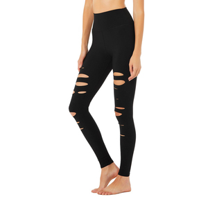 Vente en gros de pantalons de fitness personnalisés pour femmes, legging de fitness à taille haute, Odyssey, entraînement de yoga pour filles - Product Image 2