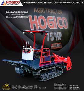 รถแทรกเตอร์ตีนตะขาบ HOGICO HG80VN Turbo ป้องกันการจมลงในนาข้าว สำหรับการเกษตรในพื้นดินโคลนลึกและดินอ่อน - Product Image 2