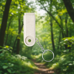 Portachiavi Ecologico Evelyn Token per Uso Promozionale - Product Image 3